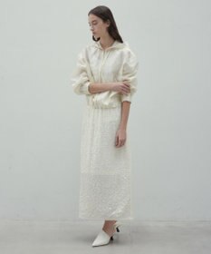 BEIGE， 【洗える】ALYSSUME / スパンコールストレッチニットスカート