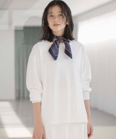 組曲 【WEB限定カラーあり】MINA バックリボンニットプルオーバー