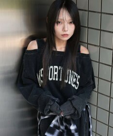 WEGO ドッキングオフショルショートスウェット