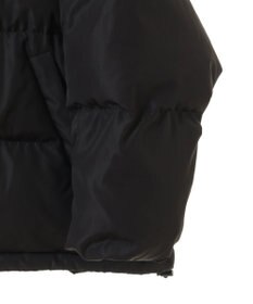 earth music&ecology フーディーパファーブルゾン