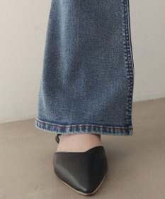 WEGO 【美脚パンツ】ストレッチフレアデニムパンツ