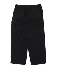 WEGO 【ウエストゴム/MLサイズ展開】ナイロンイージーカーゴパンツ