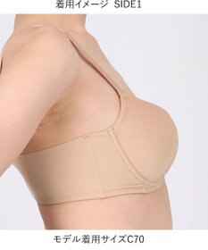 WACOAL ブラジャー サイズや体型特徴に合わせた設計 背中に段差がつきにくい アウターにひびきにくい レディース BXC410 /ワコール