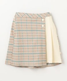 組曲 KIDS 【150-160㎝】チェック キュロット