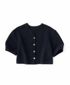 uncrave ウォッシャブルダブルクロス ブラウス