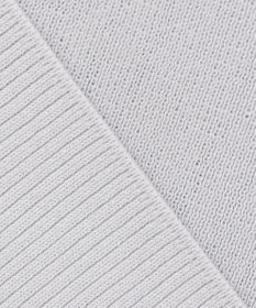 自由区 【洗える】ハイツイストコットンアセテート バックデザイン プルオーバーニット