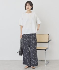 AMERICAN HOLIC 【先行予約】【WEB限定】バックフリル半袖プルオーバー