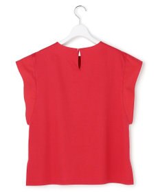 23区 【先行予約】スムースデザイン タフタスリーブ カットソー