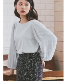 earth music&ecology マジョリカプリーツプルオーバー