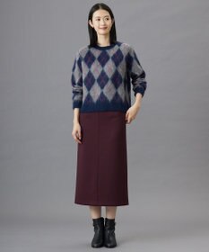 J.PRESS LADIES L 【WEB限定カラーあり・洗える】ダンボール ナロー スカート