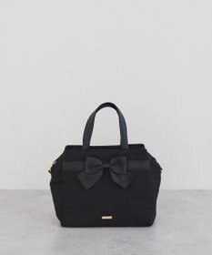 Maison de FLEUR グログランリボン3ルーム2Wayトートバッグ