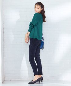 Tiaclasse 【洗える】ストレッチスリムパンツ