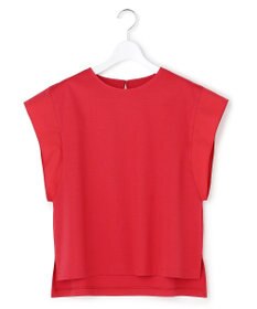 23区 【先行予約】スムースデザイン タフタスリーブ カットソー