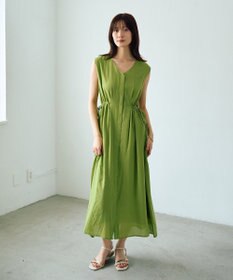 YECCA VECCA ドライタッチシアードロストワンピース