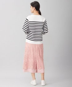 自由区 S 【洗える】ボタニカルレース スカート