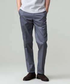 J.PRESS MEN 【ストレッチ】グリストーンダンプ ステムテーパードパンツ グレー系