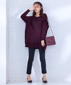 Tiaclasse 【洗える】ストレッチスリムパンツ