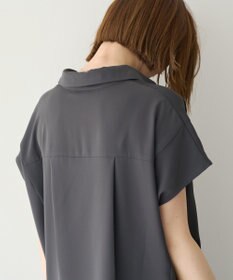 YECCA VECCA 【接触冷感】COOLスキッパーブラウス