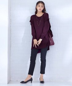 Tiaclasse 【洗える】ストレッチスリムパンツ