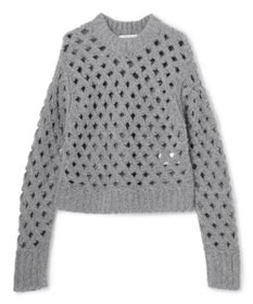 BEIGE， KOKOMO / ウールアルパカメッシュニット