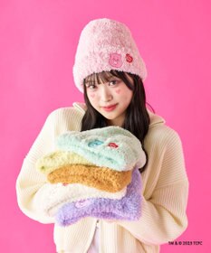 MOONBAT Care Bears(ケアベア) ボリュームへアリービーニー ニット帽 帽子 手洗い可能