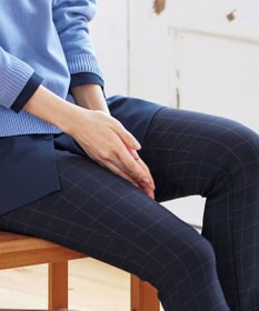 Tiaclasse 【洗える】ストレッチスリムパンツ