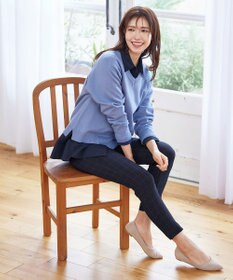 Tiaclasse 【洗える】ストレッチスリムパンツ