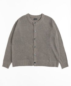 WEGO ネップクルーネックカーディガン