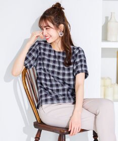 Tiaclasse 【洗える】美脚効果の高いスリットテーパードパンツ