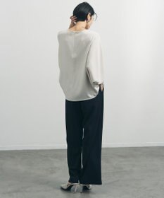 UNFILO ジョーゼット ドルマンプルオーバー