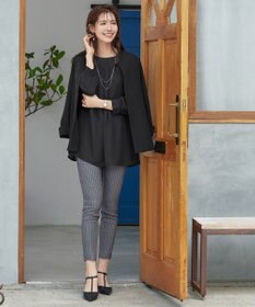 Tiaclasse 【洗える】ストレッチスリムパンツ