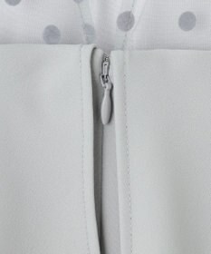 GRACE CONTINENTAL ドットチュールサロペット