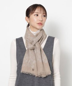 MOONBAT FURLA(フルラ）ウール アーチロゴストール