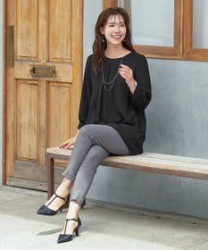 Tiaclasse 【洗える】ストレッチスリムパンツ