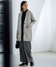 ICB L 【洗える】 レースコンビブラウス