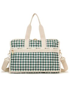 LeSportsac DELUXE MED WEEKENDER/フォレストギンガム
