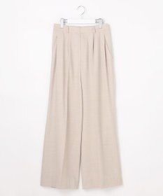 自由区 【SHIHOさん着用】ソフトウールブレンドワイド パンツ