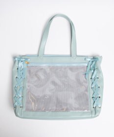 WEGO 【痛バ＆推し活】レースアップ痛バッグL