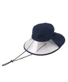 MOONBAT 【WEB限定】撥水サイクルハット 透明広つば/レインハット