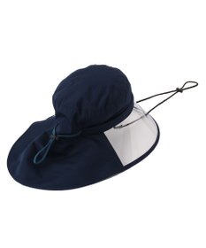 MOONBAT 【WEB限定】撥水サイクルハット 透明広つば/レインハット