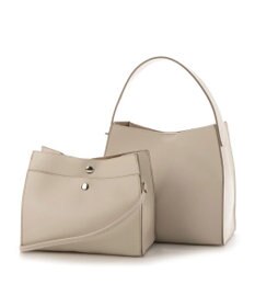 UNBILLION 【テレビ ドラマ着用アイテム】カシュカシュ cachecache / ヒネリハンドルインバッグセットトート