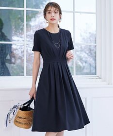 Tiaclasse 【安田美沙子さん  小倉優子さん着用・日本製】大人可愛い2連風チェーンネックレス