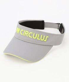PW CIRCULUS 【UNISEX】3D刺繍 ベーシックサンバイザー ゴルフ