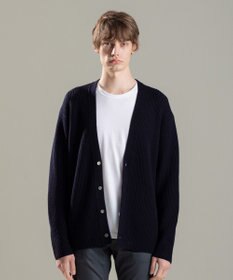 JOSEPH HOMME リッジメリノ　Vネックカーディガン