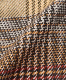 JOSEPH ABBOUD 【フランス製】グレンチェック ストール