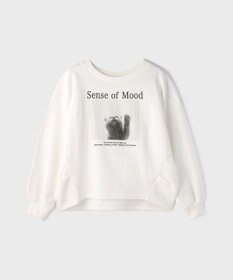 GRACE CONTINENTAL Catphoto裏毛トップ