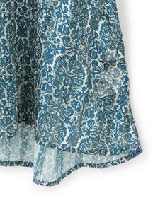 J.PRESS YORK STREET 【WOMEN】オリジナルタイルプリント ブラウス