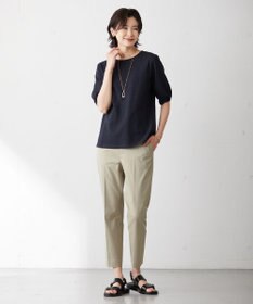 J.PRESS LADIES オーバルドロップ ネックレス