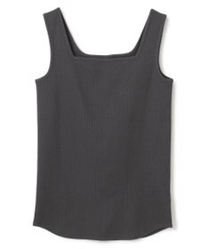 UNFILO 【新色登場】スクエアテレコタンクトップ [NEW]グレー