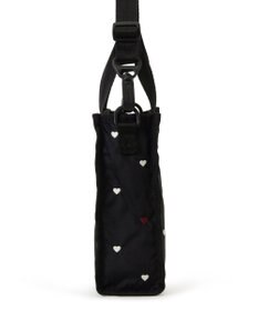 LeSportsac MINI N/S TOTE/レッド/ホワイトハートEMB